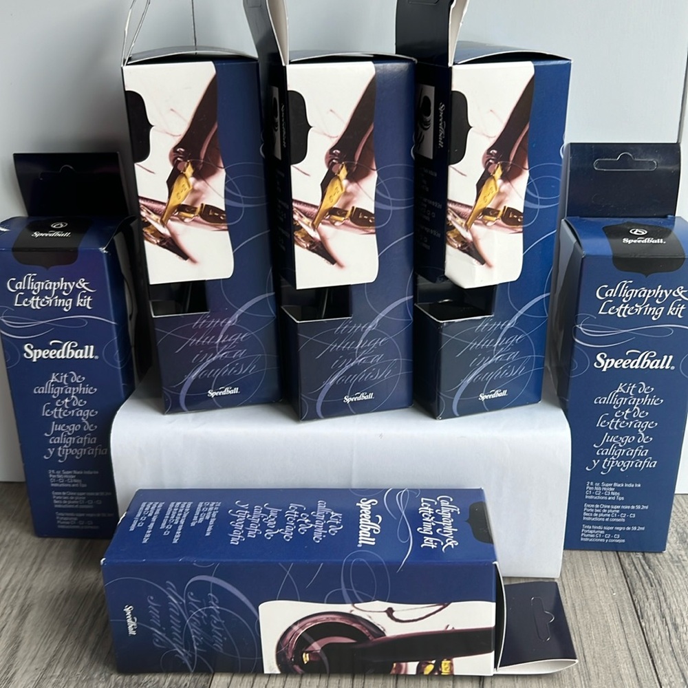 Calligraphy Lettering Kits 6 unopened kits